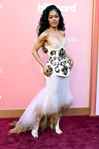 Teyana Taylor at the Billboard Women in Music 2026 held at the Hollywood Palladium on April 29, 2026 in Los Angeles, California.