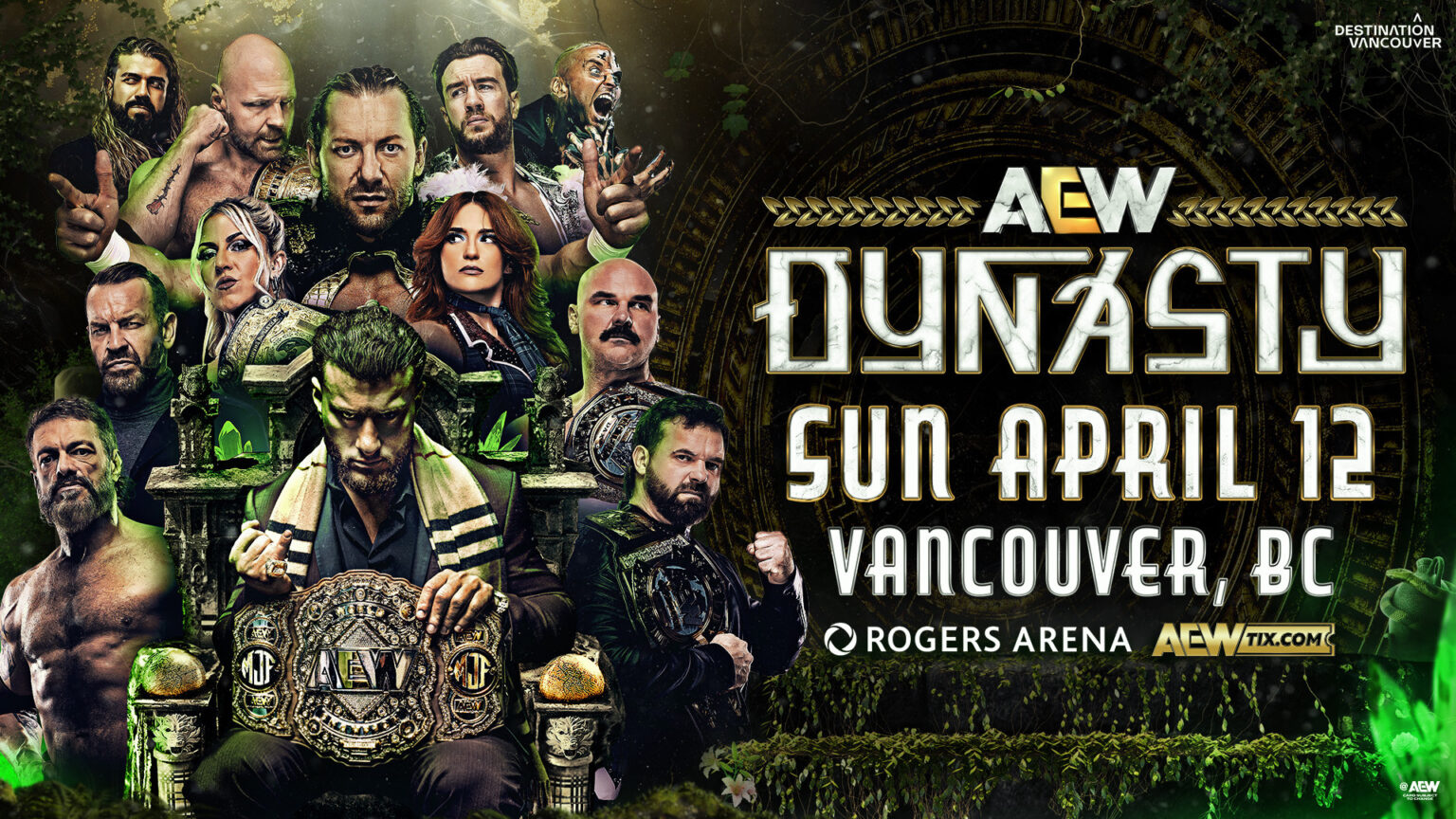 Three new title matches added to AEW Dynasty AEW Dynasty 2026