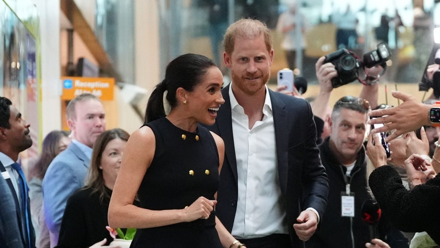 Prince Harry and Meghan Markle make statement in Australia Meghan, Duchess of Sussex and Prince Harry, Duke of Sussex visit the Royal Children's Hospital on April 14, 2026