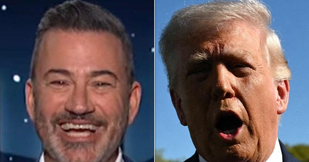 Jimmy Kimmel Goes There With Absolutely Vicious Trump 'Pedophile' Joke