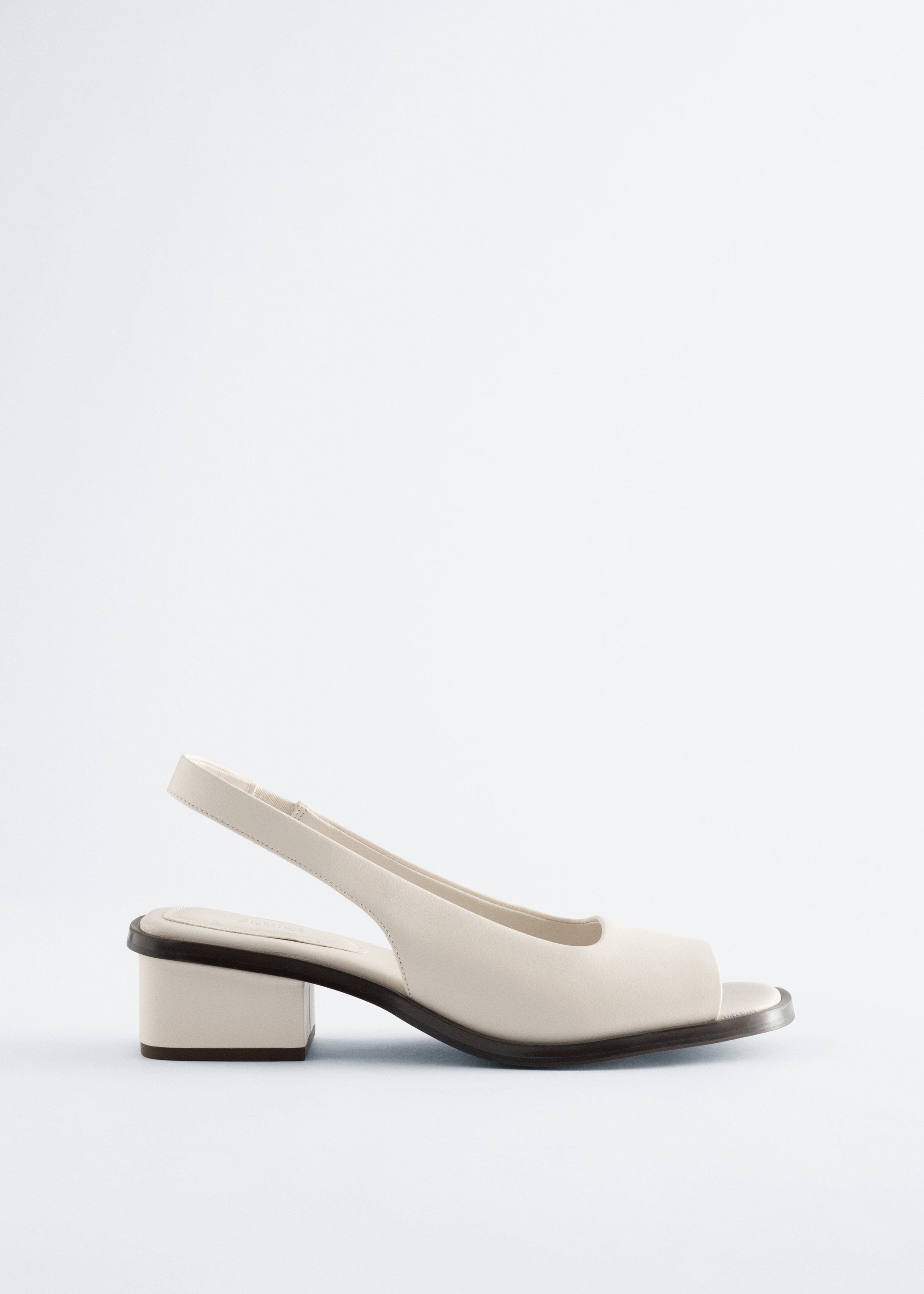 Nappa Leather Slingback Sandals