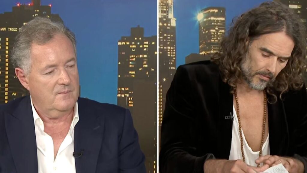 Piers Morgan Stumps Russell Brand With Bible Question, Internet Piles On