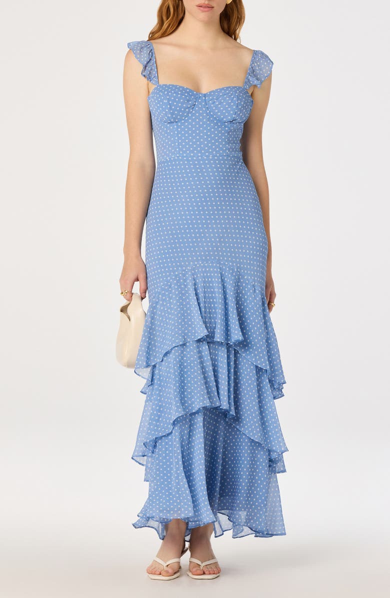 Alcina Polka Dot Maxi Dress