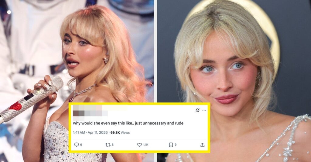 Sabrina Carpenter's Reaction To A Fan's Cultural Sound Has Divided People, And Here's Why – BuzzFeed Sabrina Carpenter's Reaction To A Fan's Cultural Sound Has Divided People, And Here's Why - BuzzFeed