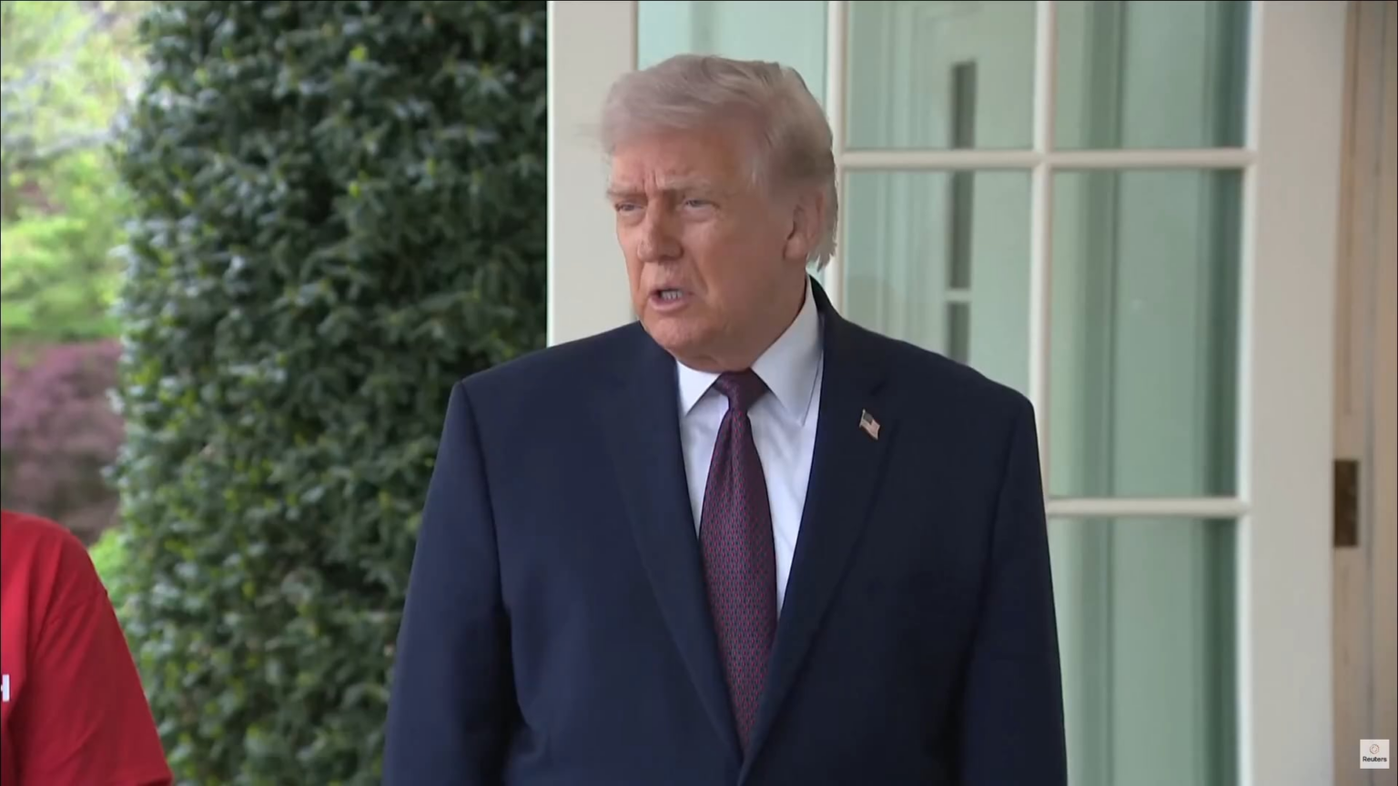 President Trump gets shutdown by Sharon Simmons, a doordash driver, after he tries to get her to answer a question about transgender women competing in women’s sports