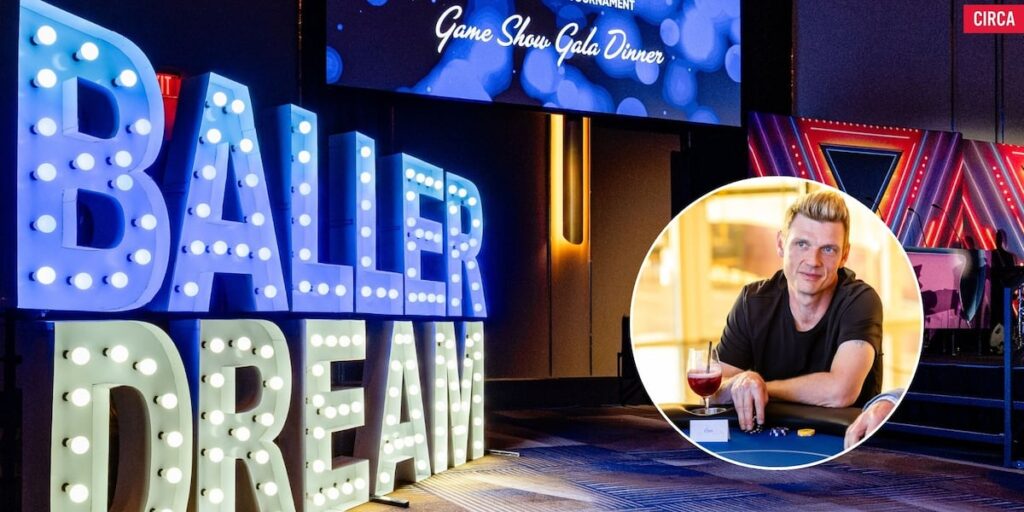 Las Vegas celebrity poker event at Circa for Baller Dream Foundation pediatric cancer fundraiser