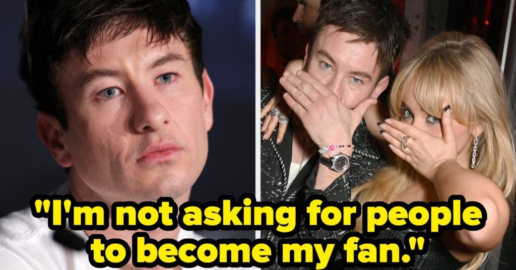 Barry Keoghan Broke His Silence On The Allegations That He Cheated On Sabrina Carpenter - BuzzFeed