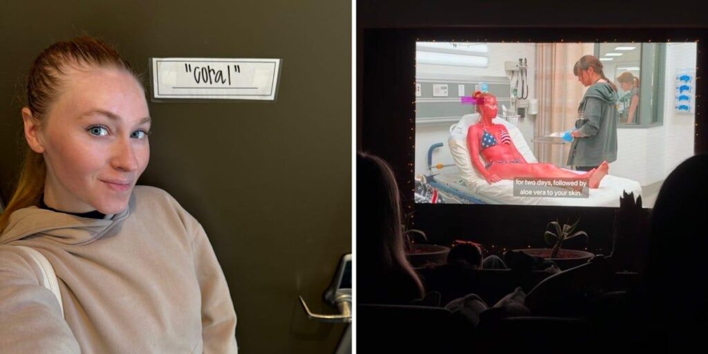 Playing 'sunburned girl' on The Pitt was a career break for me. I couldn't believe how kind everyone on set was