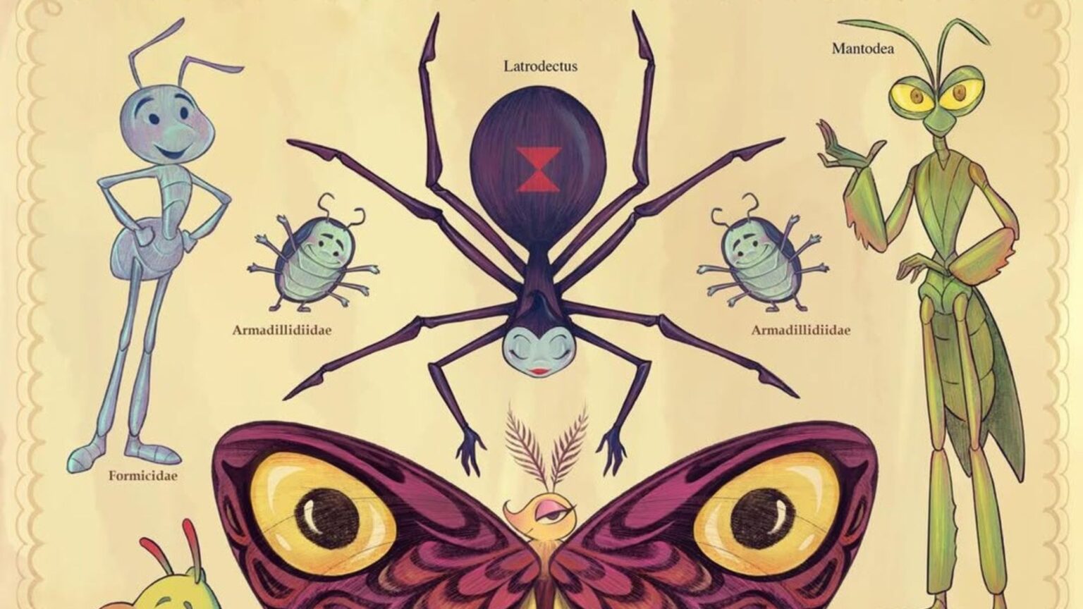 Pixar Shares Botanical Guide to 'A Bug's Life' Characters