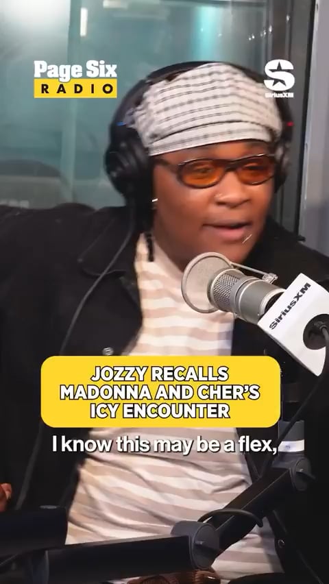 Jozzy recalls being at a party with Madonna in 2023 and claims that Madonna tried to approach Cher to greet her but Cher said “no” upon noticing her and walked away