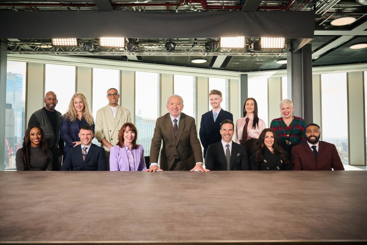 ‘The Celebrity Apprentice’ cast (BBC/Naked)