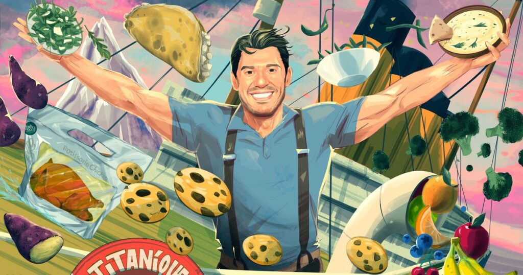 ‘Titaníque’ Star Constantine Rousouli’s Grub Street Diet