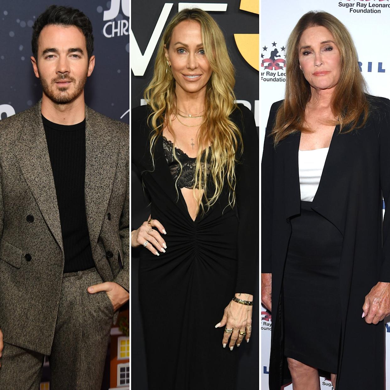 Kevin Jonas, Tish Cyrus, and Caitlyn Jenner
