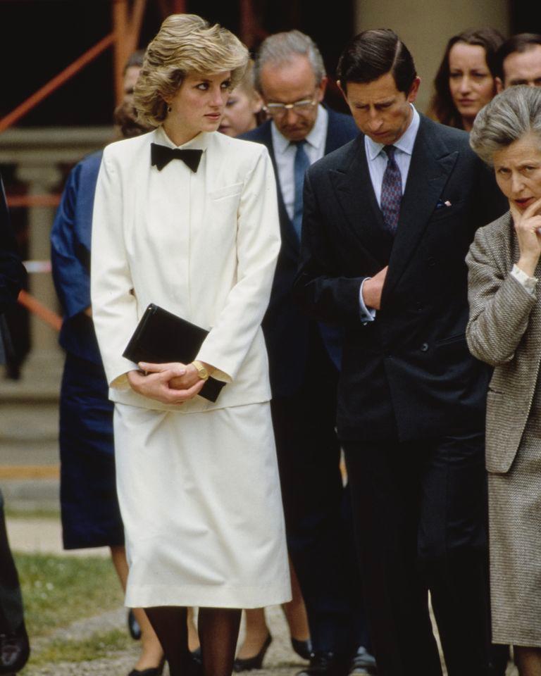 Princess Diana and Prince Charles on a 1985 trip to Florence, Italy.Credit: Tim Graham Photo Library/Getty Images