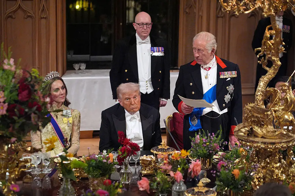 Harrold's advice to Trump - keep your hands to yourself (Photo by Yui Mok - WPA Pool/Getty Images)