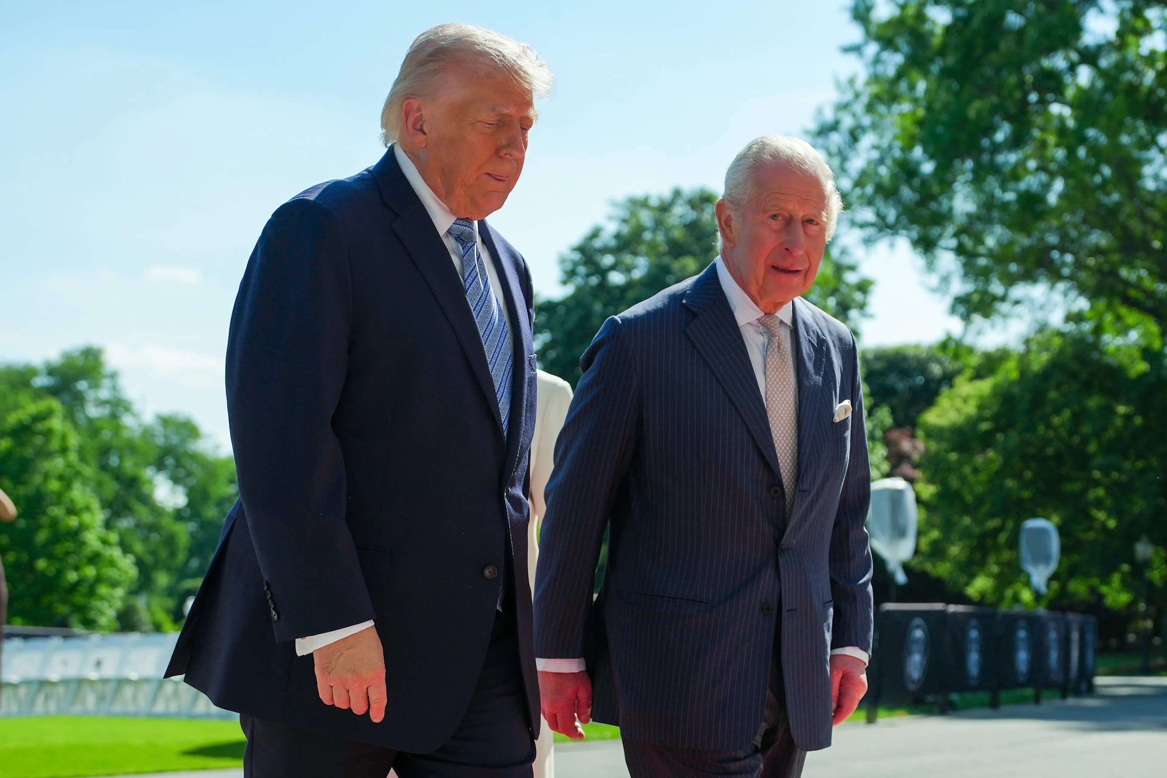 The King is set to address Congress during his visit. (Andrew Harnik/Getty Images)