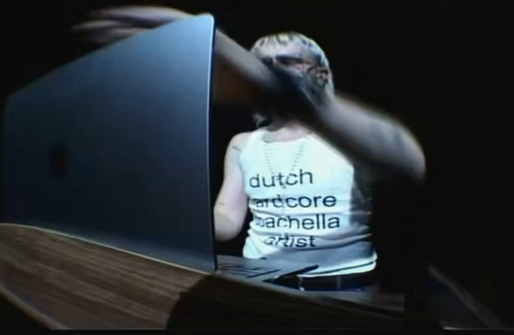 Dutch artist Joost Klein references Justin Bieber’s performance on stage at Coachella