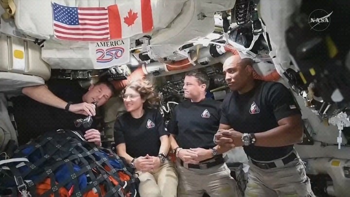 Awkward scenes aboard Artemis II as Donald Trump (while in a conversation with the crew), stops ranting and none of the astronauts have anything left to say to him, leading to extended dead air.