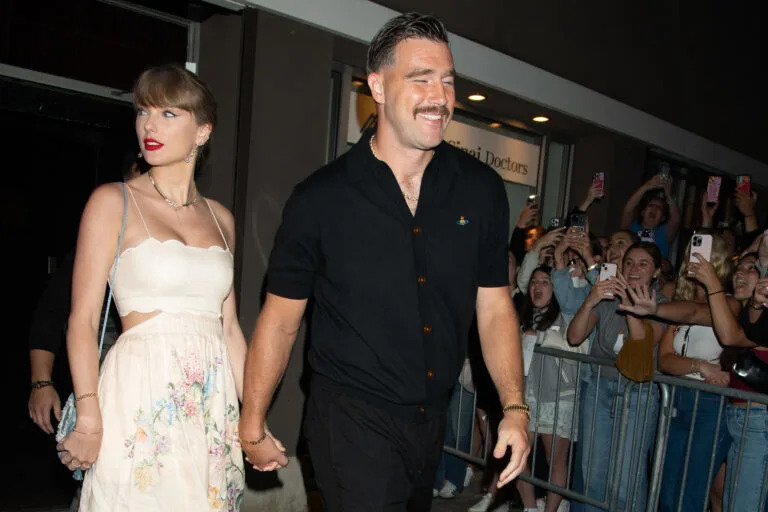 Taylor Swift and Travis Kelce Attend Karen Elson Wedding