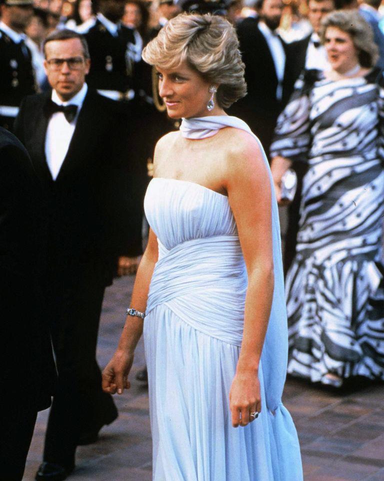 Princess Diana at The Cannes Film Festival, France, 1987.Credit: Tim Graham Photo Library via Getty Images