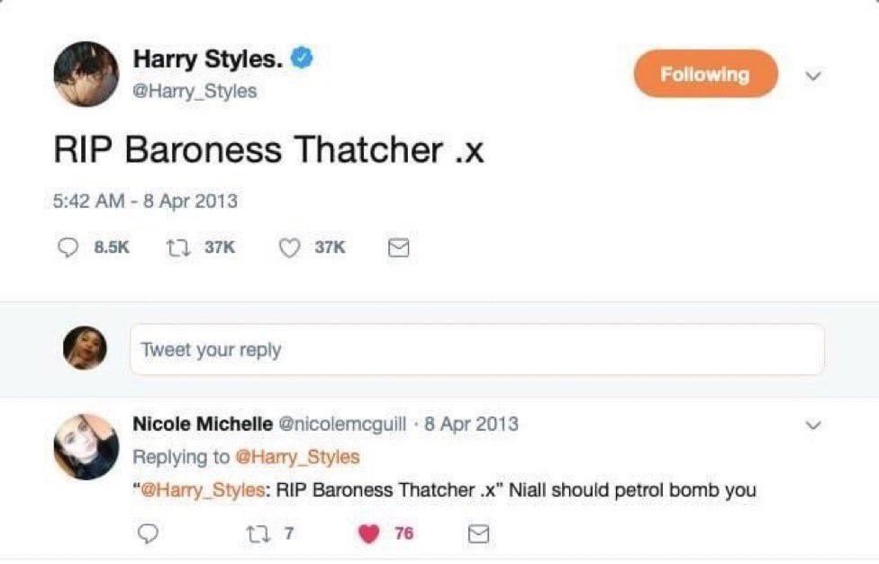 just another post in remembrance of the anniversary of Margaret Thatcher’s death