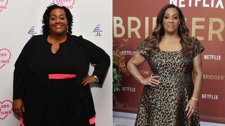 Alison Hammond circa 2018 & at the 