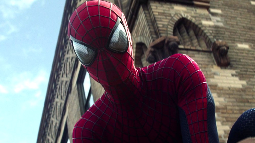 Andrew Garfield as Spider-Man in The Amazing Spider-Man 2 (2014)