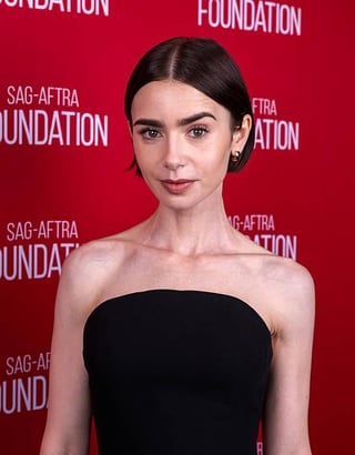 Lily Collins at the SAG-AFTRA Foundation Conversations. (11/4/26)