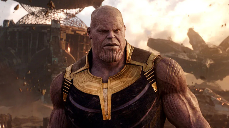 Josh Brolin as Thanos in Avengers: Infinity War.