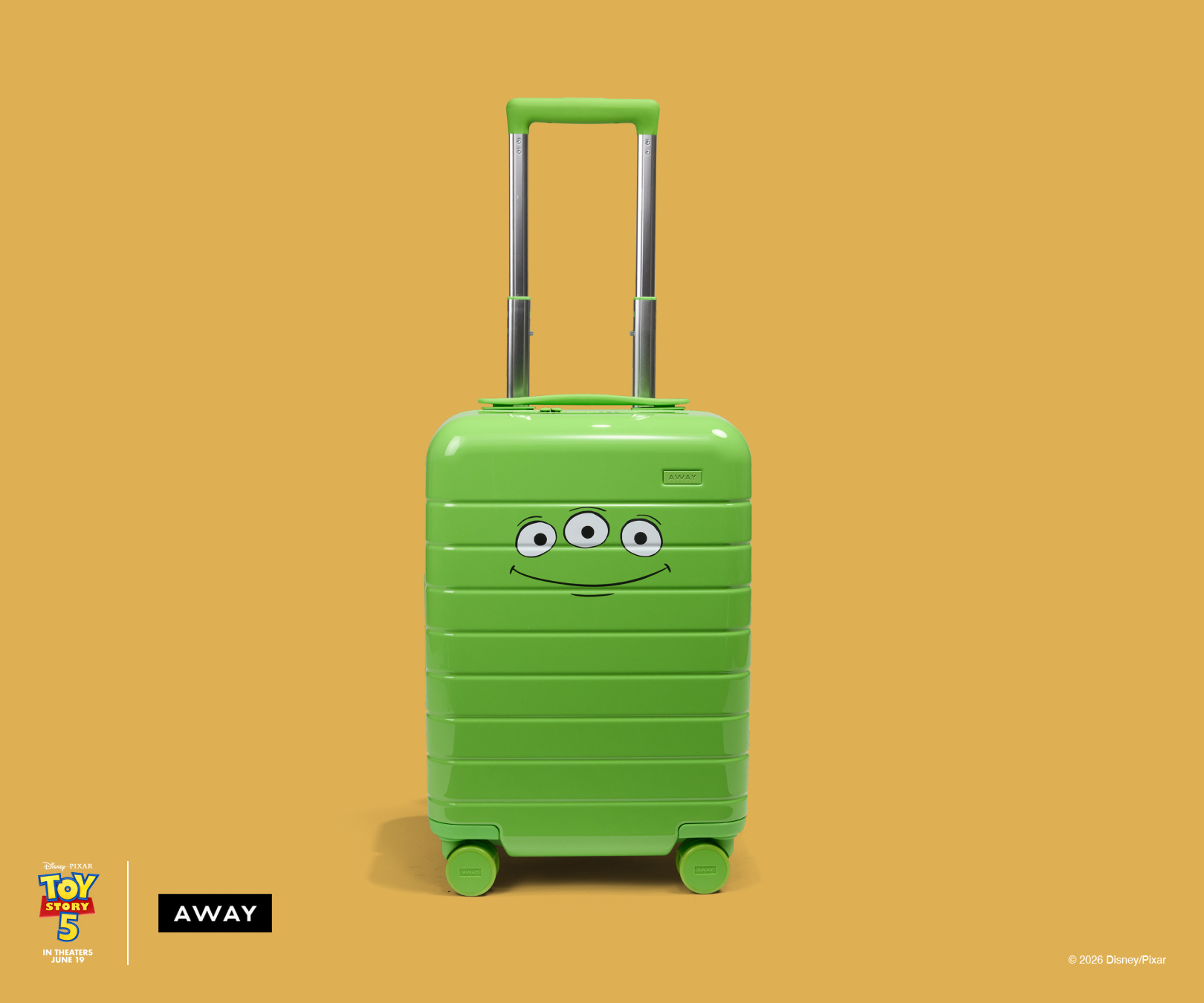Away Reveals 'Toy Story 5' Luggage, Bags, and Charms