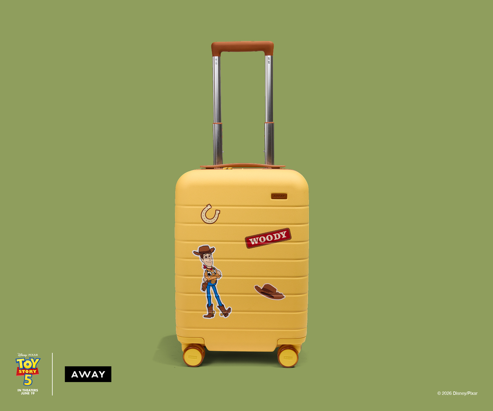 Away Reveals 'Toy Story 5' Luggage, Bags, and Charms