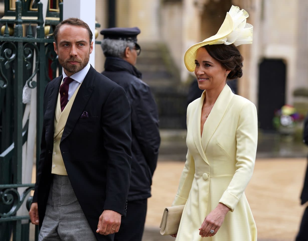 James and Pippa Middleton at the coronation of King Charles and Queen Camilla in May 2023.Credit: Getty Images