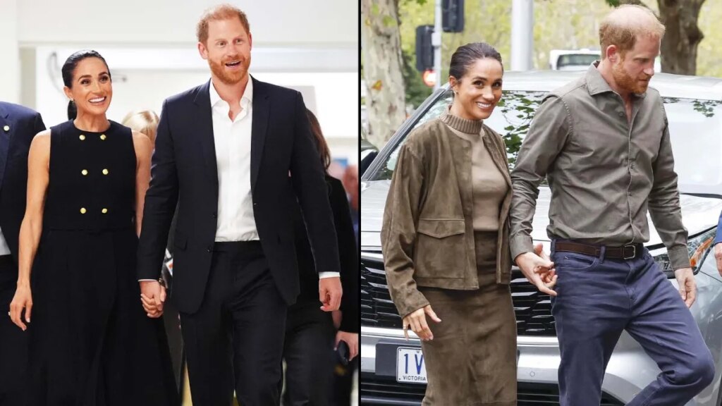 Meghan’s Australia ‘tour’ has heels, arms, and a matching Harry - The Times