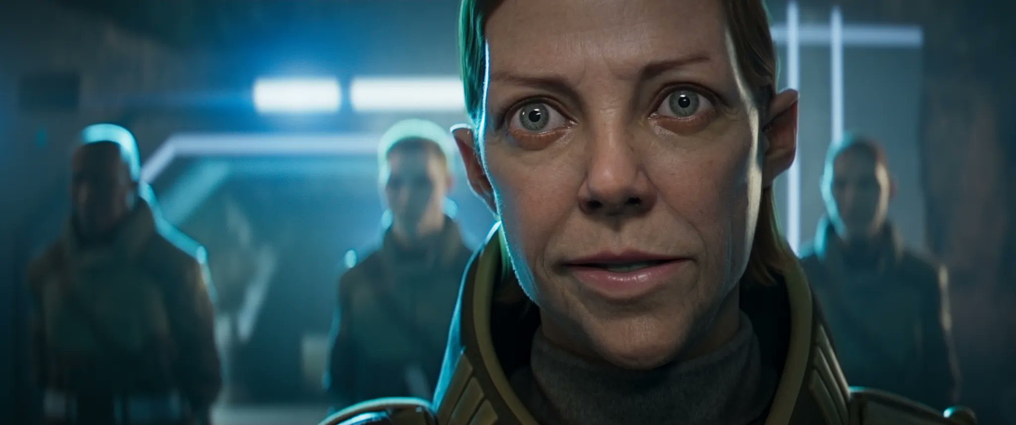 Image from Rogue Trooper movie made using Unreal Engine 5