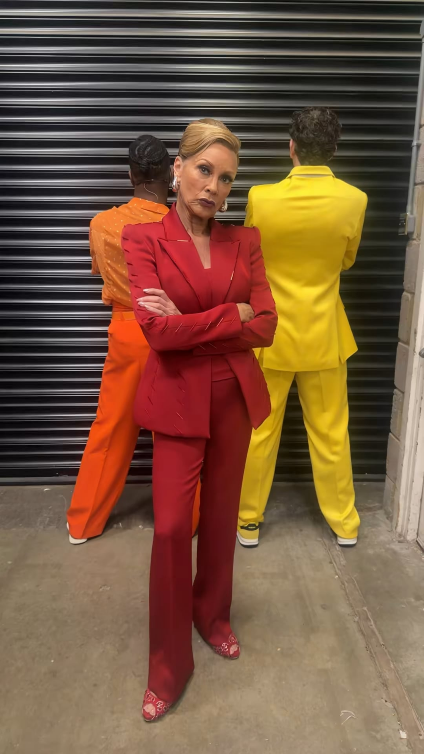 Vanessa Williams promoting 'The Devil Wears Prada Musical'