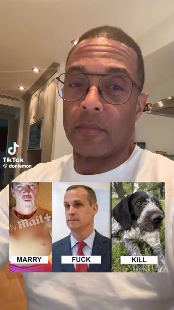 Don Lemon “Any free seats at the Noem dinner table tonight?”