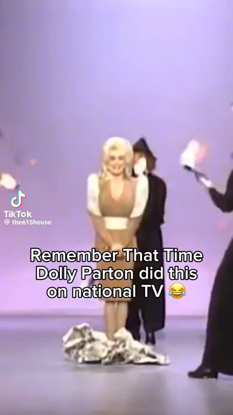 Dolly Parton sings "Great Balls of Fire" Through Flames | Live on Dolly! (TV Series) 1987