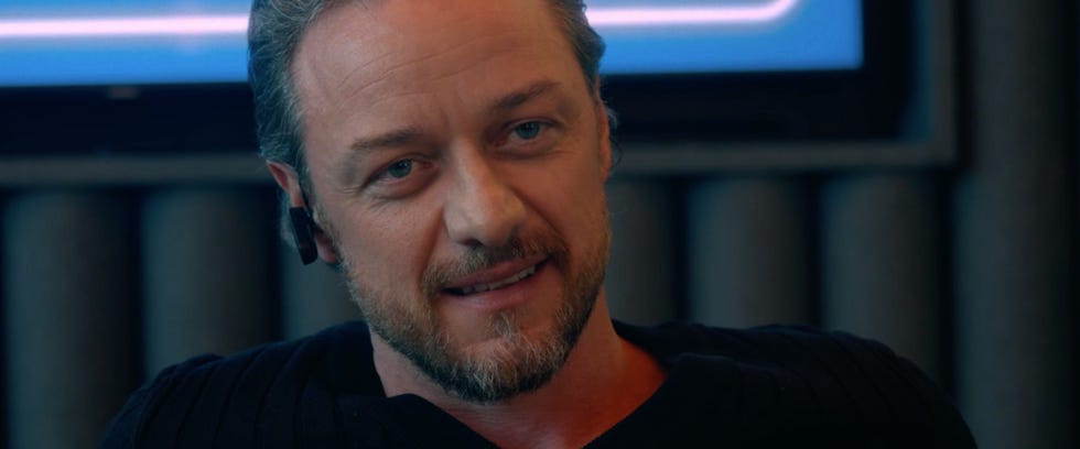 james mcavoy in california schemin'