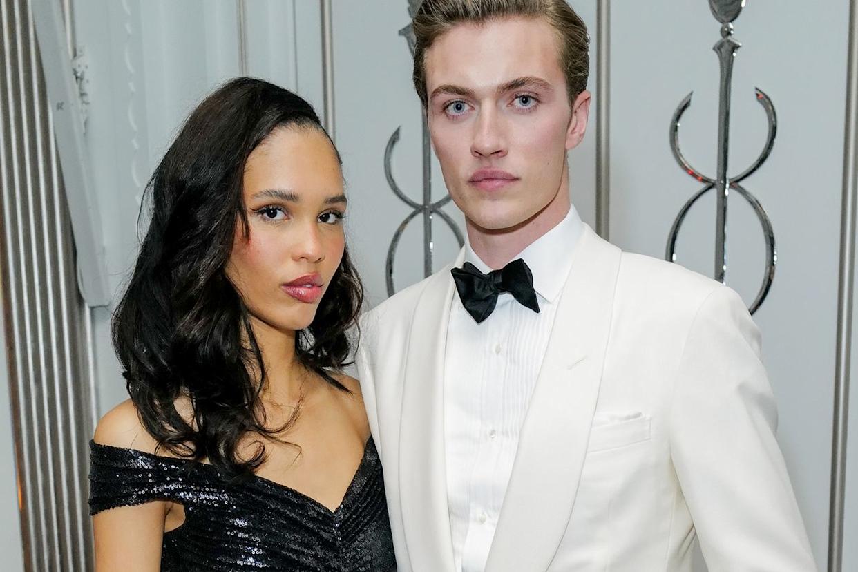 Nara Smith and Lucky Blue Smith attend Ralph's Club by Ralph Lauren at Claridge's in London on Nov. 30, 2022Credit: Darren Gerrish/Getty