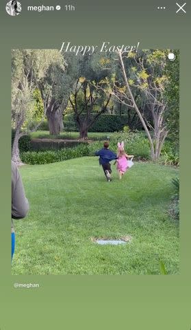 Prince Archie and Princess Lilibet on April 5, 2026Credit: Meghan, Duchess of Sussex/Instagram