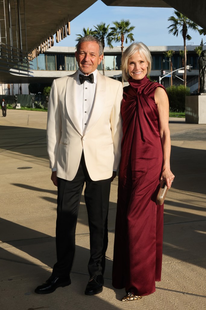 Bob Iger and Willow Bay attend LACMA's Opening Gala for The David Geffen Galleries