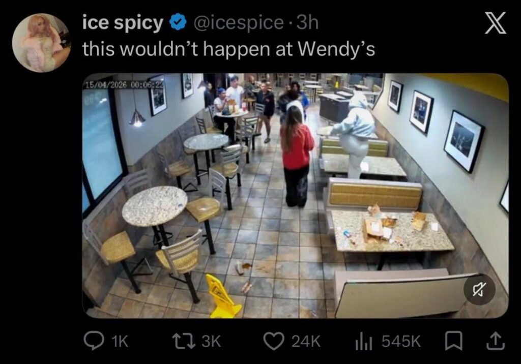 Ice Spice takes to Twitter to address the footage of her McDonald’s attack