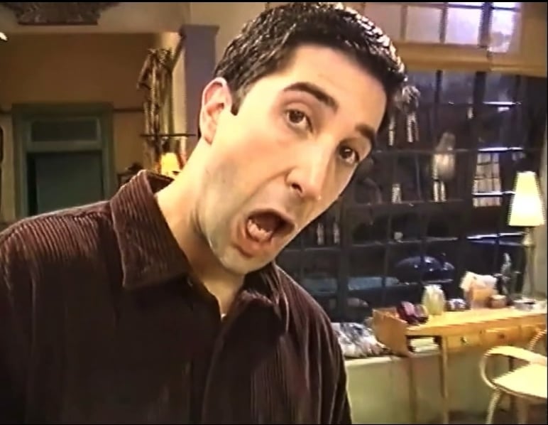 Friends (1994) Behind the Scenes footage