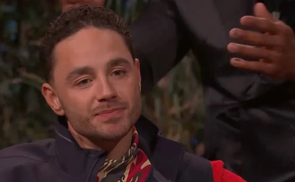 Adam Thomas looked downcast despite winning show (ITV)