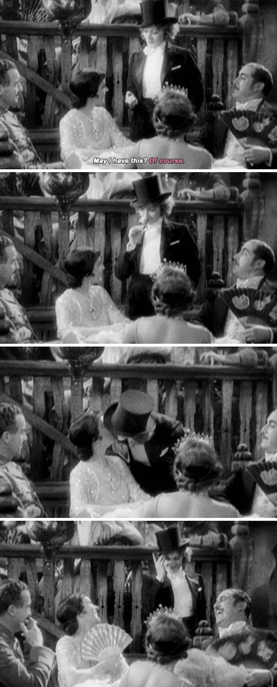 Dietrich in "Morocco"