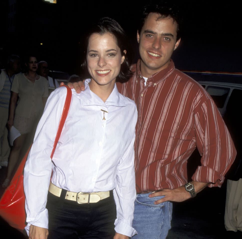 Parker Posey and Chris Posey attend the premiere of 'The Brothers McMullen' at the Sony 34th St. Theater in N.Y.C. on Aug. 7, 1995Credit: Ron Galella/WireImage