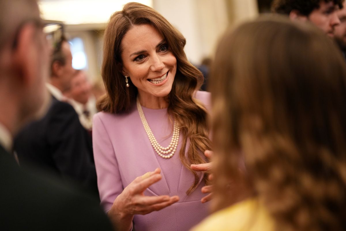 Kate Middleton wore beautiful pearl accessories