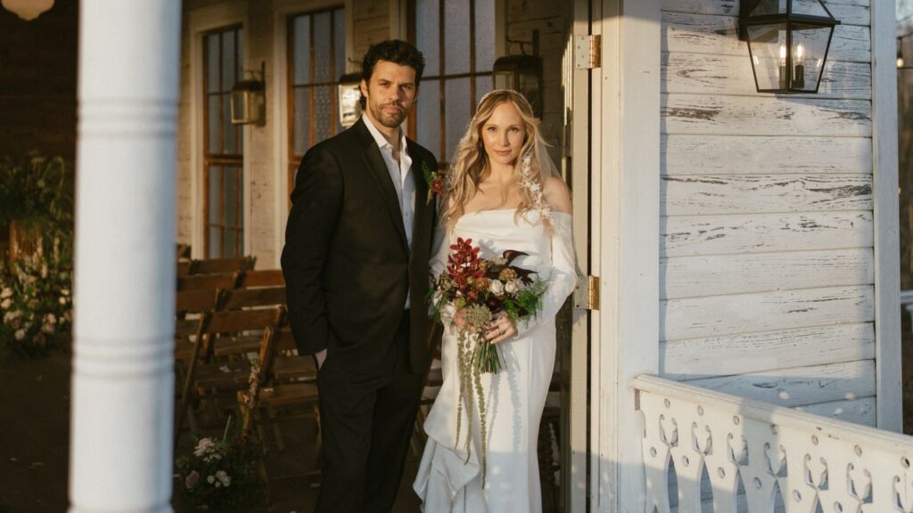 Candice King and Steven Krueger’s Elopement-Style Wedding at a Tiny Tennessee Chapel Was a Family Affair