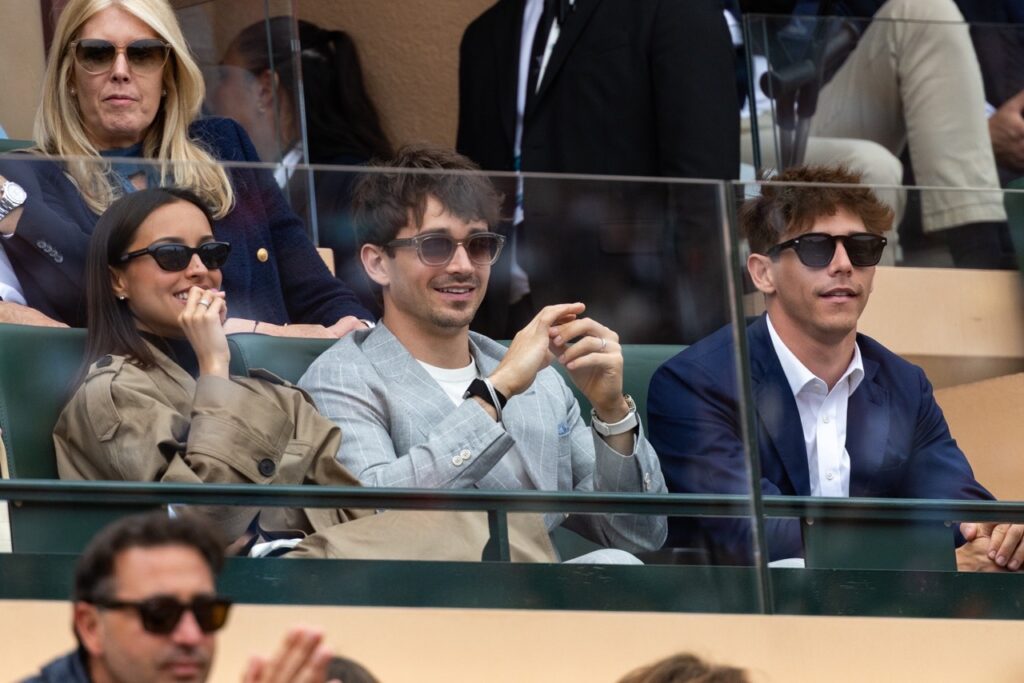 Rolex Monte-Carlo Masters 2026: the celebrities spotted in Monaco (Photos) Charles Leclerc and his partner Alexandra alongside his brother © Communications Department – Manuel Vitali