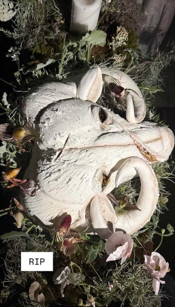 Anya Taylor-Joy's 30th Birthday Cake & 2022 Wedding Cake